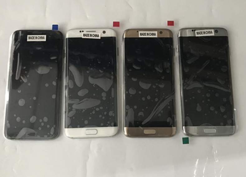 Black Mobile Phone LCD Screen For Samsung Galaxy S7 Edge / G935 CE