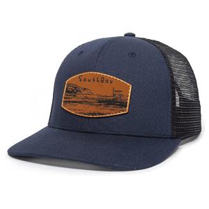 China Custom Patch Embroidery Baseball Caps Six Panel Trucker Mesh Hats on sale