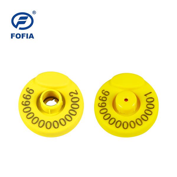 Buy RFID Identification Recording Easy To Management Can Customize Colour 134.2khz Frequency Electronic Ear Tags at wholesale prices