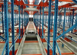 Quality Steel Structure Radio Shuttle Racking Powder Coated Robot Welding Custom Size for sale