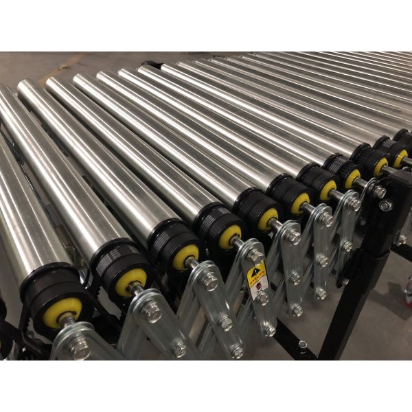 Timing Belt Flexible Powered Roller Conveyor