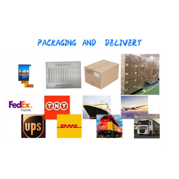 320x480 TFT LCD Display Module 3.5 Inch Wide Viewing Angle