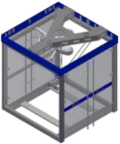 High Speed Fully Automatic Carbonated Beverage Single Column Palletizer For Coca-Cola Production Line With Marshaling Station Before Palletizing