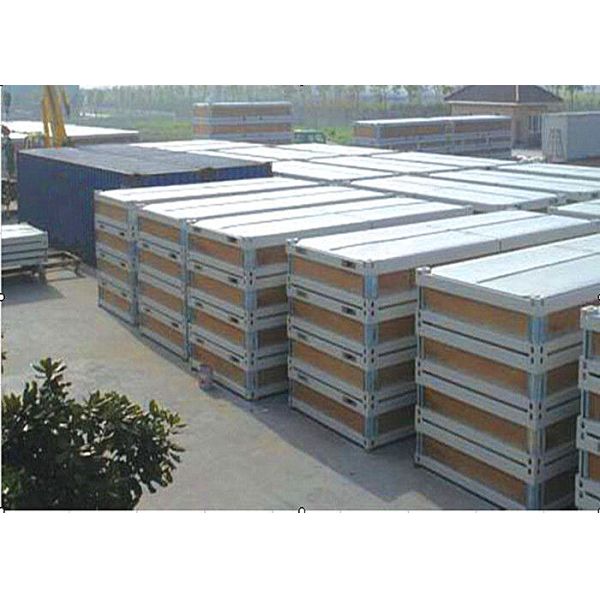 Colorful Steel Sheet Modular Container House , Tiny House Container Glass Walls / Doors