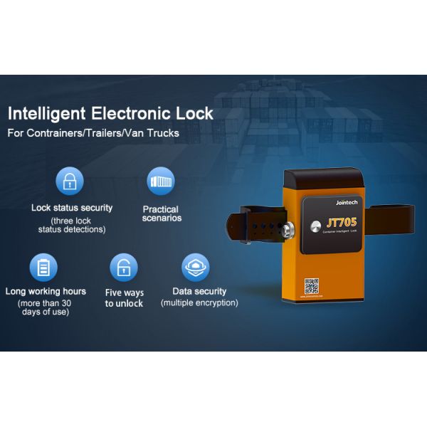 Container GPS Seal Lock Anti Destroy BLE Satellite Intelligent Electronic Navigation