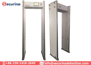 China Digital Signal Processing Walk Through Metal Detector Gate For Security Guards on sale