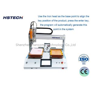 Quality Environmentally Friendly Automatic Soldering Robot with Automatic Cleaning Function for sale