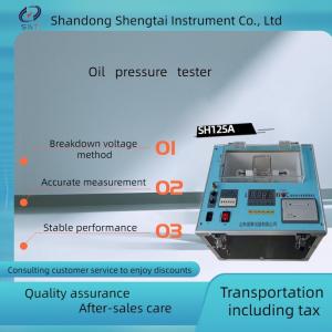 China SH125A Insulating Oil Breakdown Voltage Tester Transformer Oil Withstand Voltage Tester  GB/T 507-2002 on sale