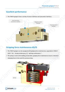 China Adjustable Two Jaw Parallel Pneumatic Gripper IP40 IP64 Robot Eoat Gripper on sale