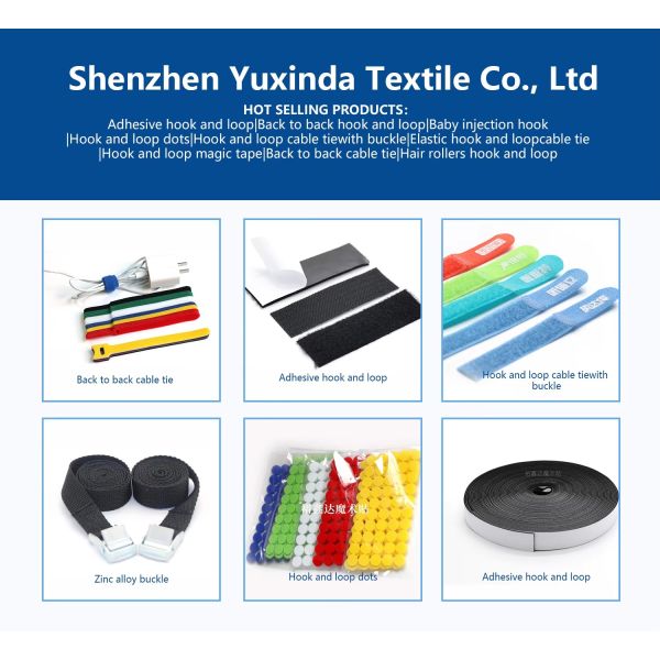 Heavy-duty hook and loop fastener tape product display
