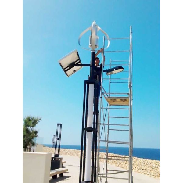 Professional Hybrid Solar And Wind Power Generation 600w Maglev Wind Turbine