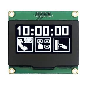 China 1.54 Inch OLED Display Module White Color 128x64 Pixels SSD1309 I2C Interface on sale