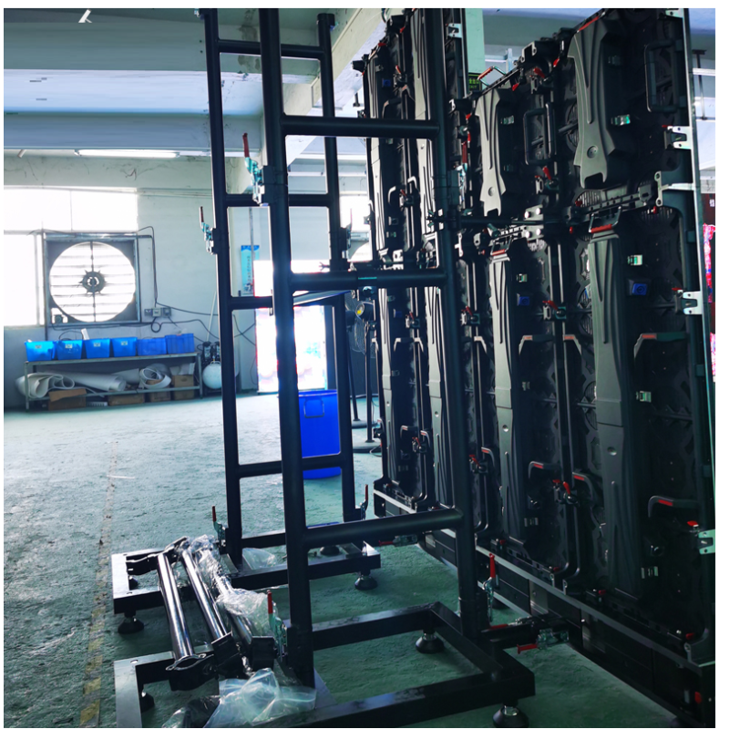 Custom Sizes Lighting Video LED Display Wall Ground Stand Support for Outdoor Events