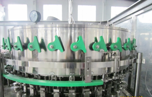 Drink Can Filling Machine , Plastic Liquid Bottle Filler With Powder Packing Machine