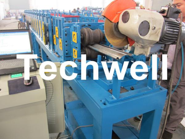 Buy Automatic Roller Shutter Door Roll Forming Machine With PLC Computer Control System at wholesale prices