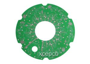 High Frequency FR4 PCB with Rogers 4350B Blind Hole Technology , Custom 6 Layer Multilayer PCB Boards