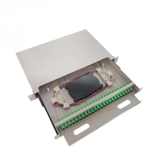 Buy 24 Cores Drawer Optical Terminal Box Optical Fiber Termination Box at wholesale prices