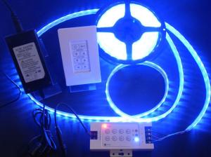 LED strip Kit DC12V Waterproof LED Strip 5050 60LED/m 5M RGB RGBCW RGBWW with 2.4G RF LED Controller & Power adapter EU