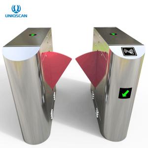 China Office Building Rotating Flap Turnstile Gate Bi Directional Pass on sale