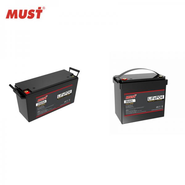 Buy Portable Deep Cycle 12V Lithium Ion Battery Pack , 12V Lithium Ion Marine Battery 200ah at wholesale prices