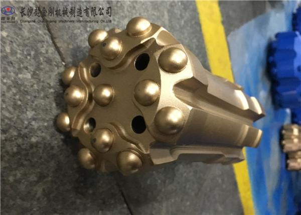 Quick Delivery Threaded Button Bits Fully Carburization For Environmental