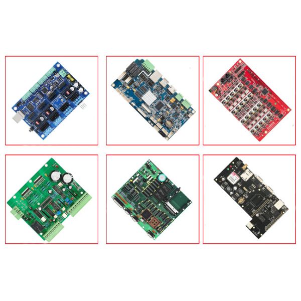 2 Layer Pcb Prototype Printed Circuit Board Assembly Automotive Pcba FR 1 V Cut Pcb Panel