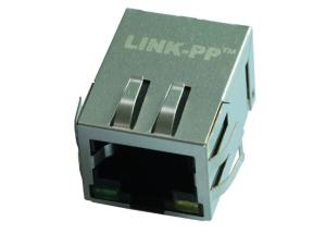 China ARJM11A1-805-AB-CW4 2.5G Base - T Single Port RJ45 Ethernet Jack With LEDs 8 Pin on sale