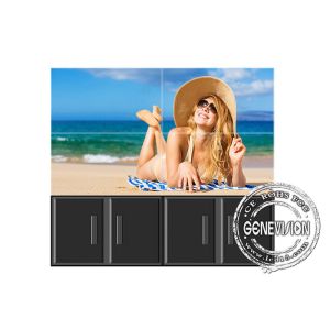 Loop Displaying Video Wall Display , Touch Screen Kiosk Monitor 55 Inch With