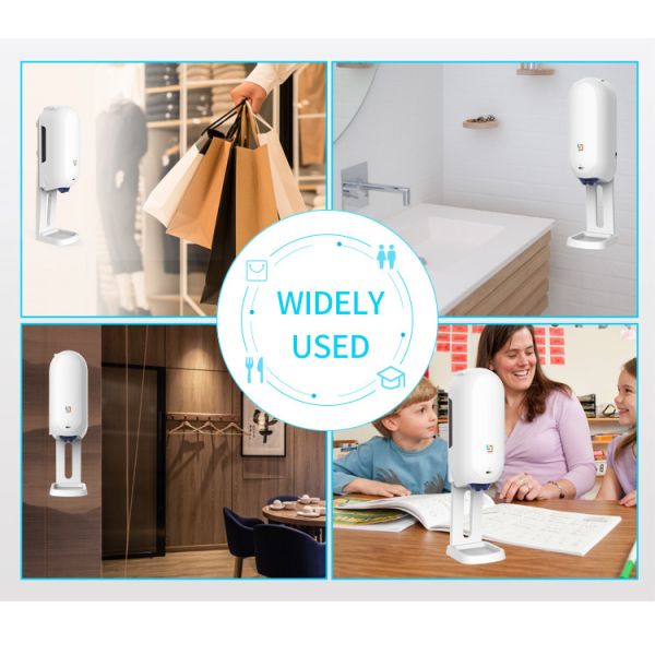 Intelligent Sensing 1100ml Hand Sanitizer Stand Two Power Supply