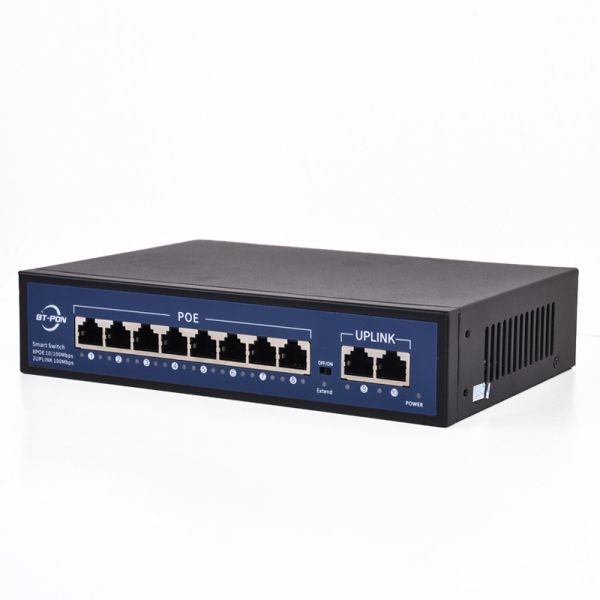 4/8/16/24ch Port 250m Ethernet Poe Network Switch