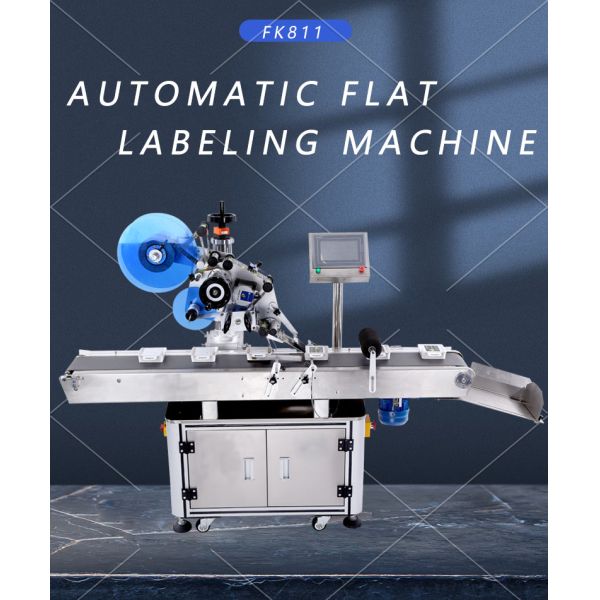 FK811 Automatic Flat Labeling Machine for 15 mm Carton Flat Bag Labeling Requirements