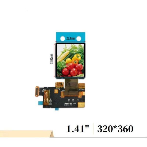 1.41 Inch Amoled Display Screen 320x360 MIPI Interface For Medical Devices