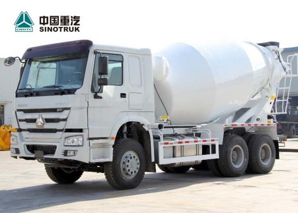 Buy 10 Wheel 10 Cubic Meters Concrete Mixing Equipment 371hp 9000 * 2550 * 3950mm at wholesale prices