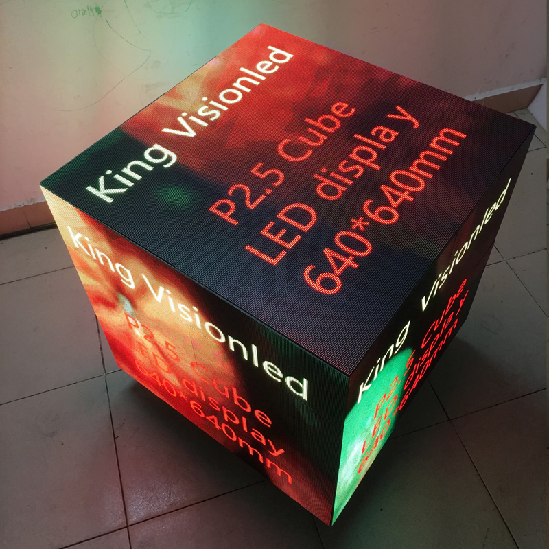 4 - 5 Sided Smart Control Cubic Led Display Commercial Advertising Magic Box