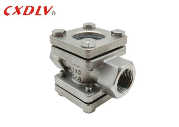 Buy Plain Threaded 3/4" Flow Indicator PN16 Flanged Sight Glass at wholesale prices