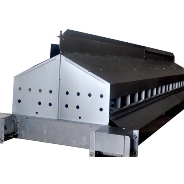 Galvanized SS304 Chicken Egg Collection System 2440mm Length