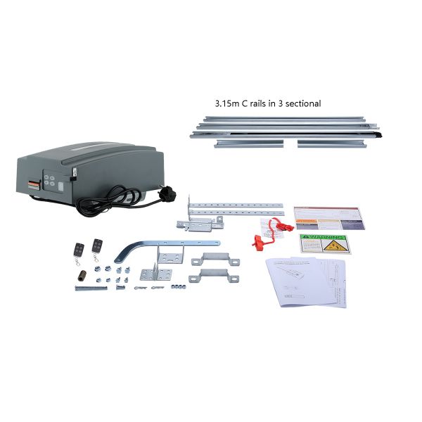 Support Battery Operated Smart WIFI Module Remote Control Garage Door Motor Automatic Door Operator