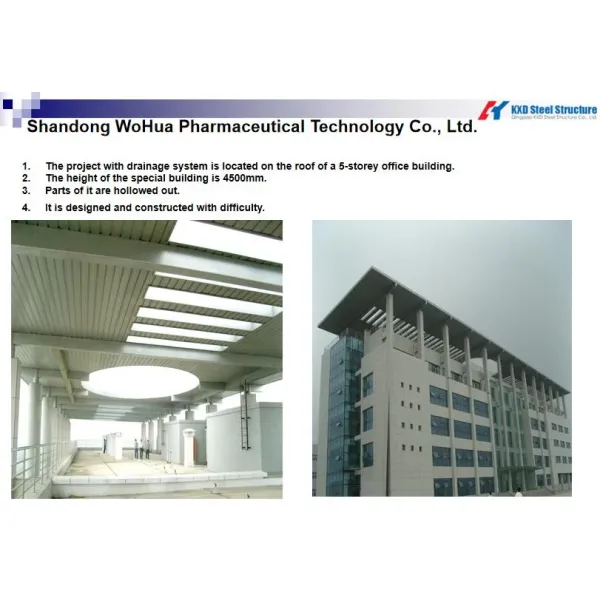 Multi-Storey Prefab Steel Structure Office Building