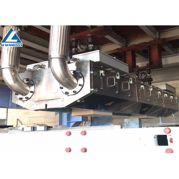 2400mm SMS PP Non Woven Fabric Machine , Non Woven Fabric Manufacturing Machine