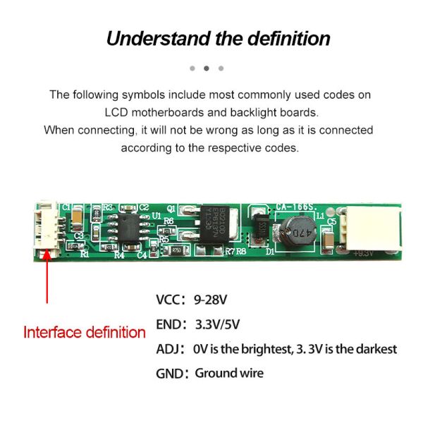 CA-166S Laptop Universal Constant Current Board 68*10mm 9.6V Output