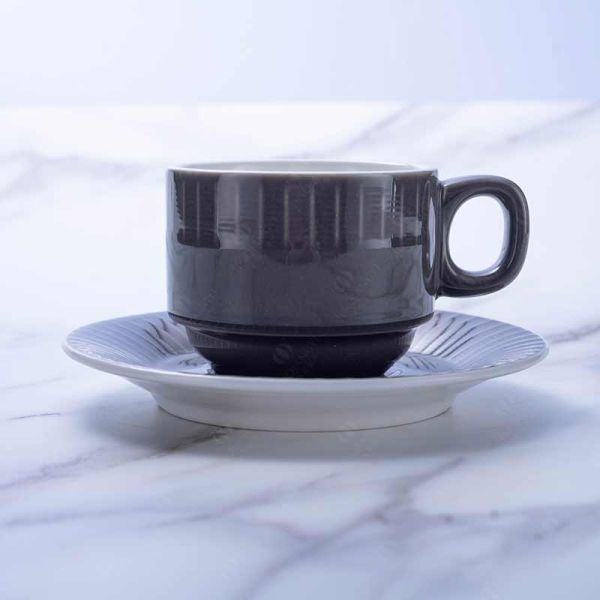 LFGB Fadeless 20Pc Embossed Color Dinnerware Sets