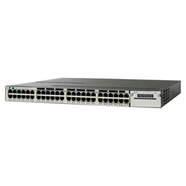 Desktop 10gb 48 Port Ethernet Switch , Cisco Fiber Network Switch WS-C3850-48PW-S