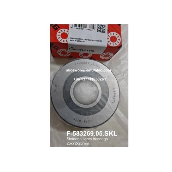 F-583269.05 high speed ceramic ball bearings servo motor bearings 25*72*23mm