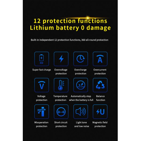 ROHS 1300W Rated Lifepo4 Battery Charger Fast Charge 15A