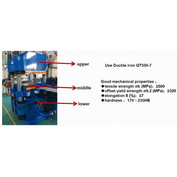 Rubber Injection Hydraulic Vulcanizing Machine For Making Rubber Diaphragm Of Valves