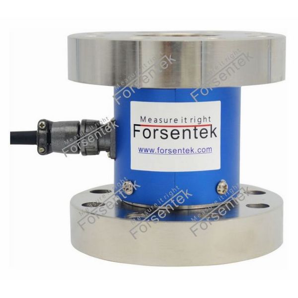 Flange to flange reaction torque sensor stationary torque transducer