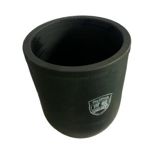 China Durable Performance Cylindrical Carbon Crucible Graphite with Smooth Surface Finish on sale