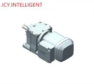 China Helical Three Phase Gear Motor Inline Speed Reducer Gearbox R27 DRN71M4/TF 130 Nm on sale