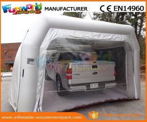 Quality PVC Tarpaulin Inflatable Party Tent Paint Spray Booth Inflatable Car Wash Tent for sale