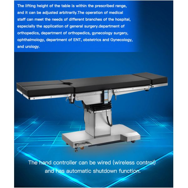 X Ray Available Surgical Electric Operating Table 1 KW For Hospital